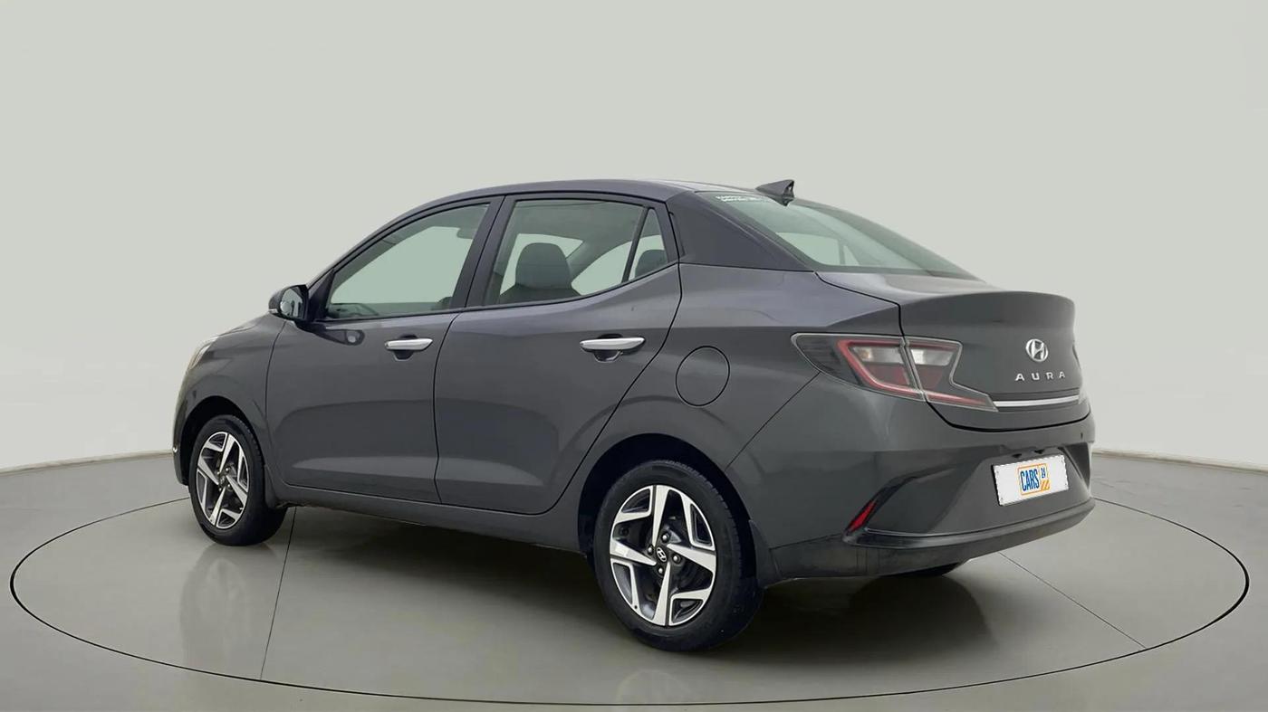 2021 Hyundai AURA SX PLUS 1.2 AMT, Petrol, Automatic, 41,735 km, Left Back Diagonal