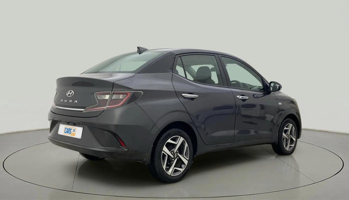 2021 Hyundai AURA SX PLUS 1.2 AMT, Petrol, Automatic, 41,735 km, Right Back Diagonal