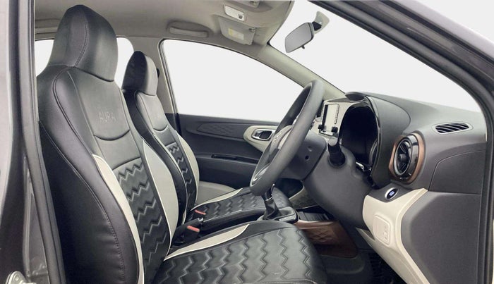 2021 Hyundai AURA SX PLUS 1.2 AMT, Petrol, Automatic, 41,735 km, Right Side Front Door Cabin
