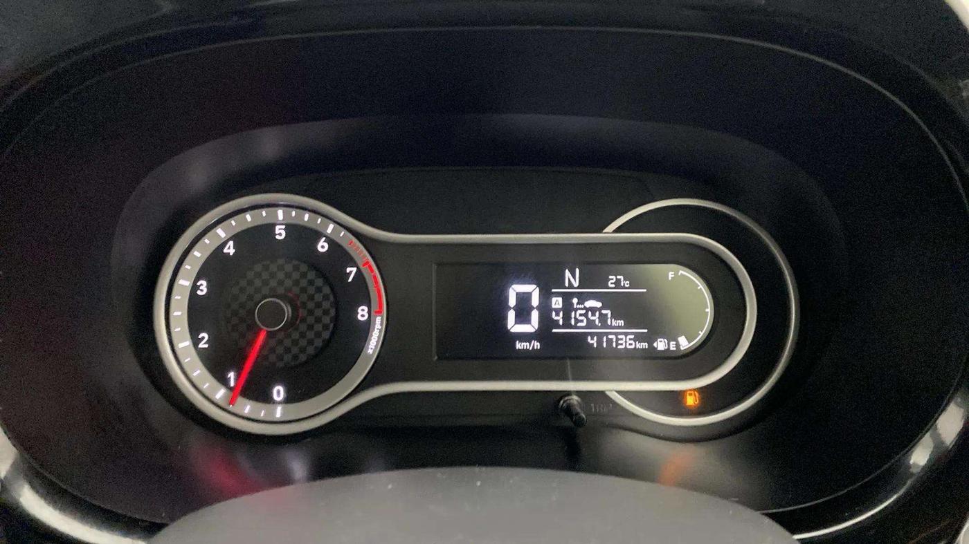 2021 Hyundai AURA SX PLUS 1.2 AMT, Petrol, Automatic, 41,735 km, Odometer Image