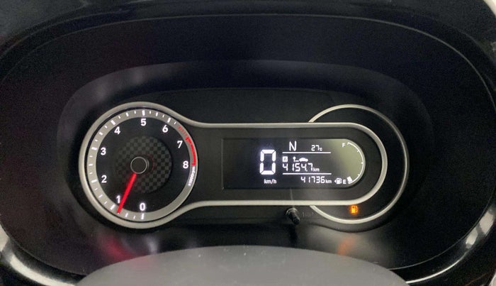 2021 Hyundai AURA SX PLUS 1.2 AMT, Petrol, Automatic, 41,735 km, Odometer Image