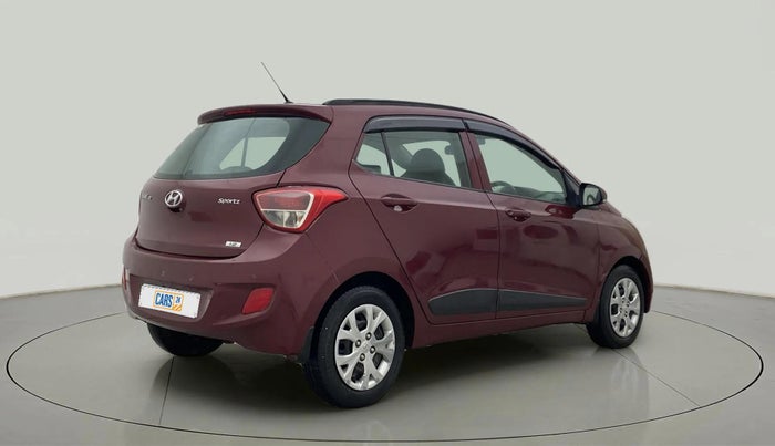 2016 Hyundai Grand i10 SPORTZ 1.2 KAPPA VTVT, Petrol, Manual, 83,629 km, Right Back Diagonal