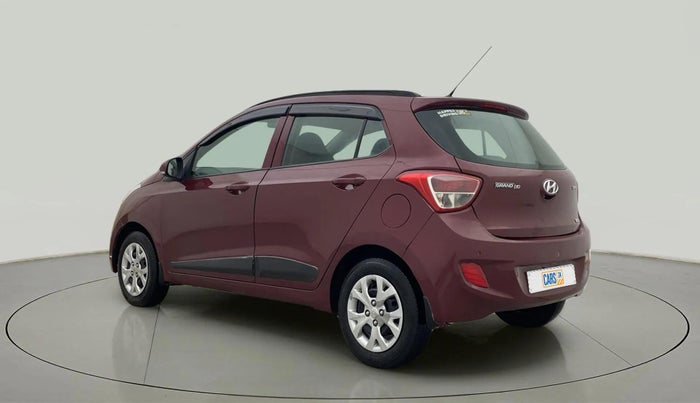 2016 Hyundai Grand i10 SPORTZ 1.2 KAPPA VTVT, Petrol, Manual, 83,629 km, Left Back Diagonal