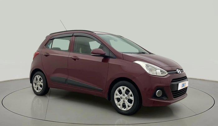 2016 Hyundai Grand i10 SPORTZ 1.2 KAPPA VTVT, Petrol, Manual, 83,629 km, Right Front Diagonal