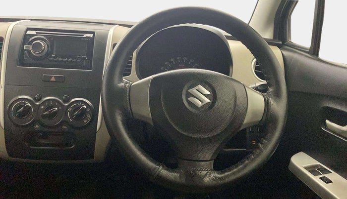 2014 Maruti Wagon R 1.0 LXI, Petrol, Manual, 1,15,818 km, Steering Wheel Close Up