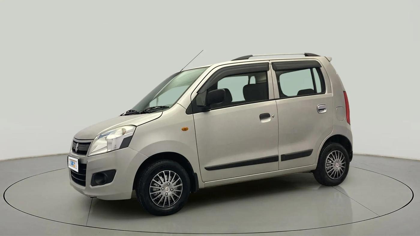 2014 Maruti Wagon R 1.0 LXI, Petrol, Manual, 1,15,818 km, Left Front Diagonal