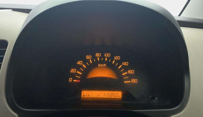 2014 Maruti Wagon R 1.0 LXI, Petrol, Manual, 1,15,818 km, Odometer Image