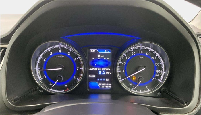 2017 Maruti Baleno ALPHA PETROL 1.2, Petrol, Manual, 63,466 km, Odometer Image