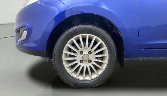2015 Tata Zest XM PETROL, Petrol, Manual, 1,15,576 km, Left Front Wheel