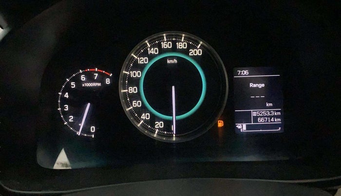2017 Maruti IGNIS DELTA 1.2, Petrol, Manual, 66,681 km, Odometer Image