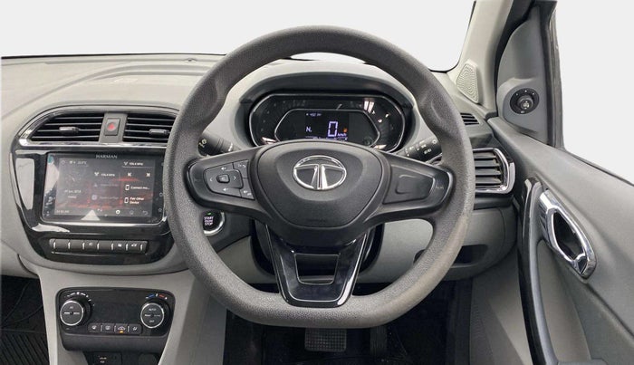 2020 Tata TIGOR XZA PLUS PETROL, Petrol, Automatic, 35,250 km, Steering Wheel Close Up