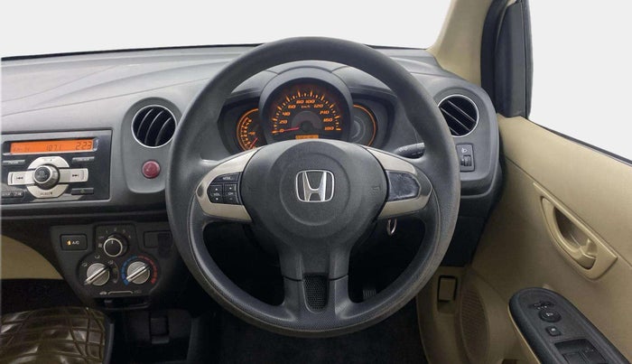 2014 Honda Amaze 1.2L I-VTEC S, Petrol, Manual, 36,417 km, Steering Wheel Close Up