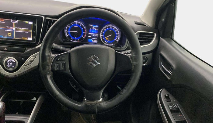 2016 Maruti Baleno ALPHA PETROL 1.2, Petrol, Manual, 64,187 km, Steering Wheel Close Up