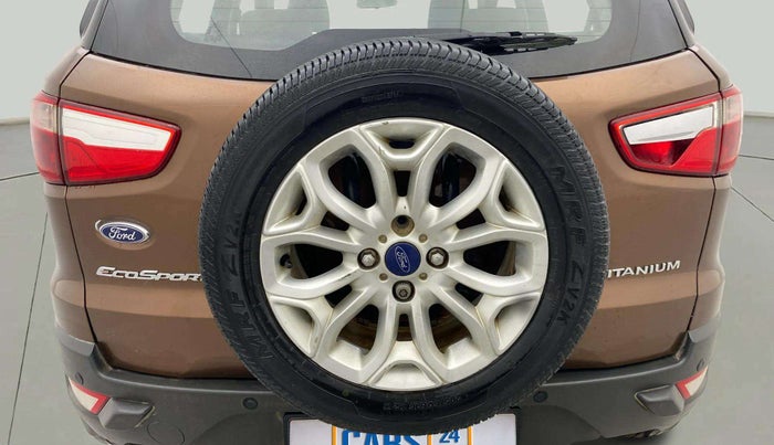 2017 Ford Ecosport TITANIUM 1.5L PETROL, Petrol, Manual, 1,21,247 km, Spare Tyre