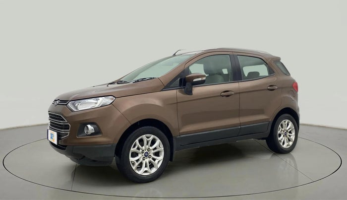 2017 Ford Ecosport TITANIUM 1.5L PETROL, Petrol, Manual, 1,21,247 km, Left Front Diagonal
