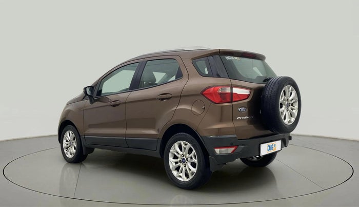 2017 Ford Ecosport TITANIUM 1.5L PETROL, Petrol, Manual, 1,21,247 km, Left Back Diagonal