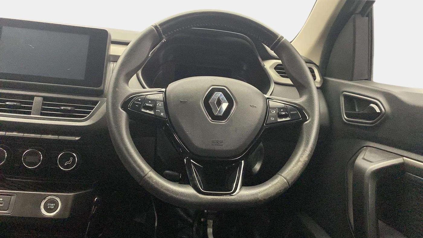 2021 Renault Kiger RXZ MT DUAL TONE, Petrol, Manual, 40,389 km, Steering Wheel Close Up