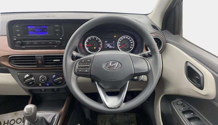 2021 Hyundai AURA S 1.2, CNG, Manual, 50,665 km, Steering Wheel Close Up