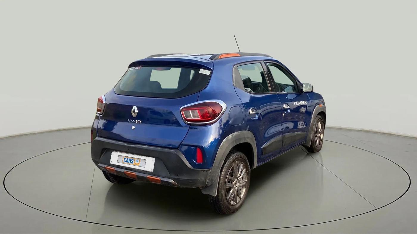 2020 Renault Kwid CLIMBER 1.0 (O), Petrol, Manual, 39,192 km, Right Back Diagonal