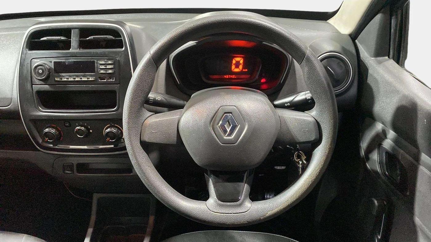2016 Renault Kwid RXL, Petrol, Manual, 49,740 km, Steering Wheel Close Up