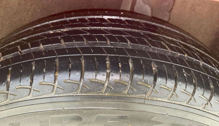 2018 Maruti Baleno DELTA CVT PETROL 1.2, Petrol, Automatic, 34,098 km, Left Rear Tyre Tread