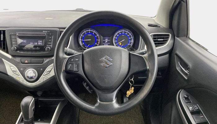 2018 Maruti Baleno DELTA CVT PETROL 1.2, Petrol, Automatic, 34,098 km, Steering Wheel Close Up