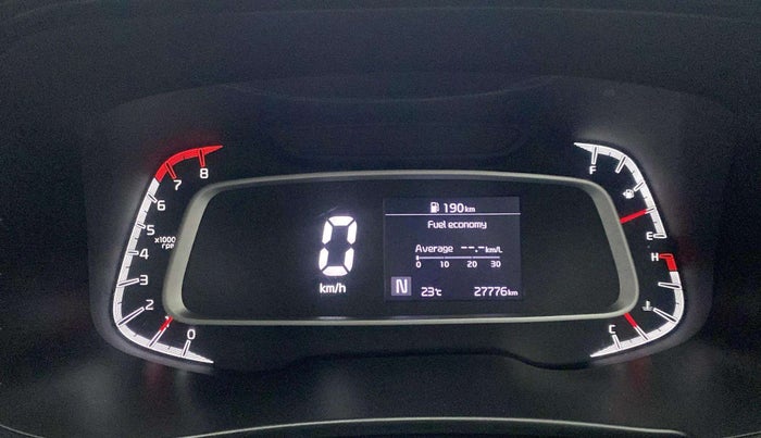 2023 KIA SONET HTK PLUS 1.0 IMT, Petrol, Manual, 27,776 km, Odometer Image