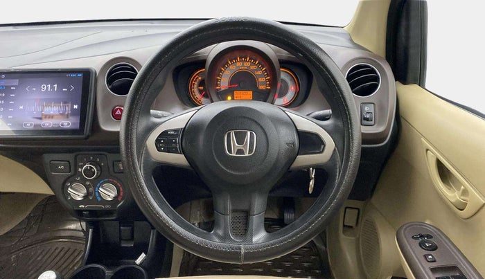 2013 Honda Brio S MT, Petrol, Manual, 68,300 km, Steering Wheel Close Up