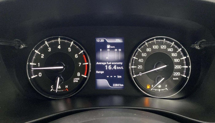 2024 Toyota Glanza G, Petrol, Manual, 22,802 km, Odometer Image