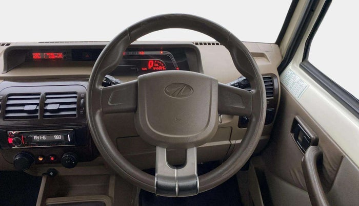 2018 Mahindra Bolero POWER PLUS ZLX, Diesel, Manual, 54,350 km, Steering Wheel Close Up