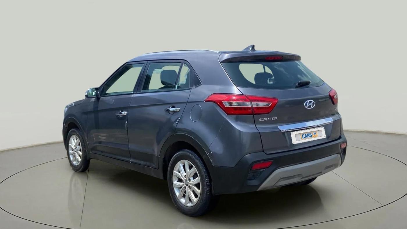 2019 Hyundai Creta SX 1.6 PETROL, Petrol, Manual, 84,427 km, Left Back Diagonal