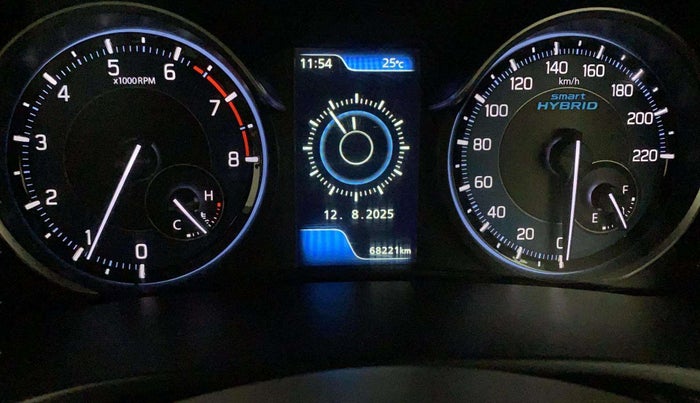 2022 Maruti Ertiga ZXI+ SHVS, Petrol, Manual, 68,221 km, Odometer Image
