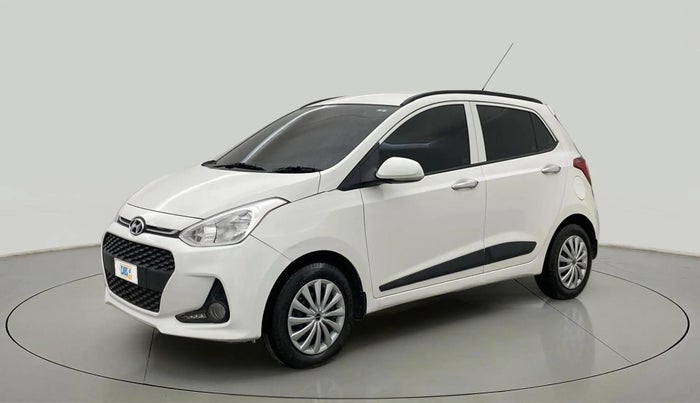 2017 Hyundai Grand i10 SPORTZ (O) 1.2 KAPPA VTVT, Petrol, Manual, 54,987 km, Left Front Diagonal