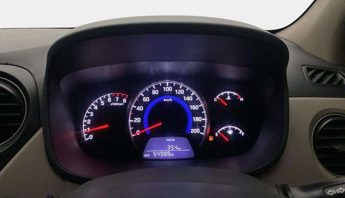 2017 Hyundai Grand i10 SPORTZ (O) 1.2 KAPPA VTVT, Petrol, Manual, 54,987 km, Odometer Image