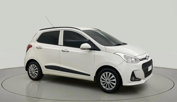 2017 Hyundai Grand i10 SPORTZ (O) 1.2 KAPPA VTVT, Petrol, Manual, 54,987 km, Right Front Diagonal