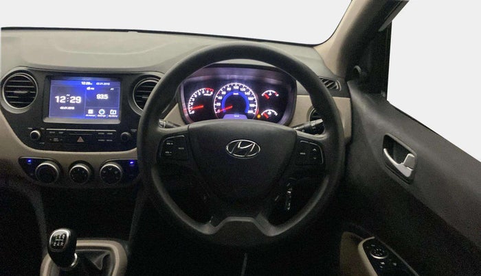 2017 Hyundai Grand i10 SPORTZ (O) 1.2 KAPPA VTVT, Petrol, Manual, 54,987 km, Steering Wheel Close Up