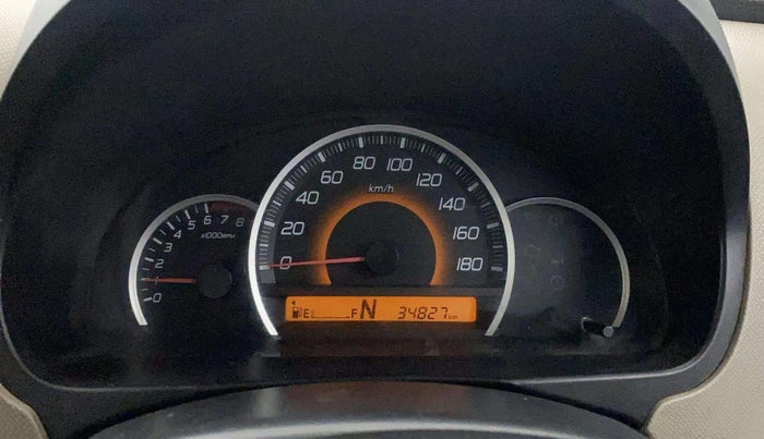 2016 Maruti Wagon R 1.0 VXI AMT, Petrol, Automatic, 34,826 km, Odometer Image
