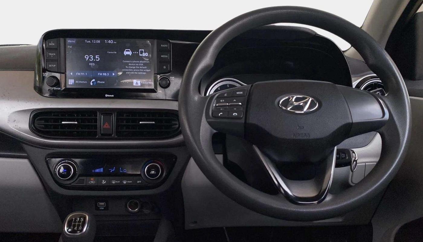 2021 Hyundai GRAND I10 NIOS SPORTZ 1.2 KAPPA VTVT, Petrol, Manual, 38,600 km, Steering Wheel Close Up
