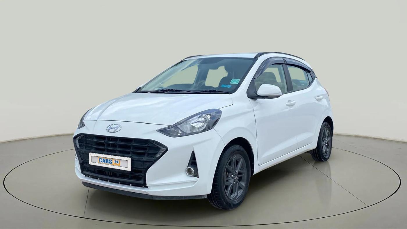 2021 Hyundai GRAND I10 NIOS SPORTZ 1.2 KAPPA VTVT, Petrol, Manual, 38,600 km, Left Front Diagonal