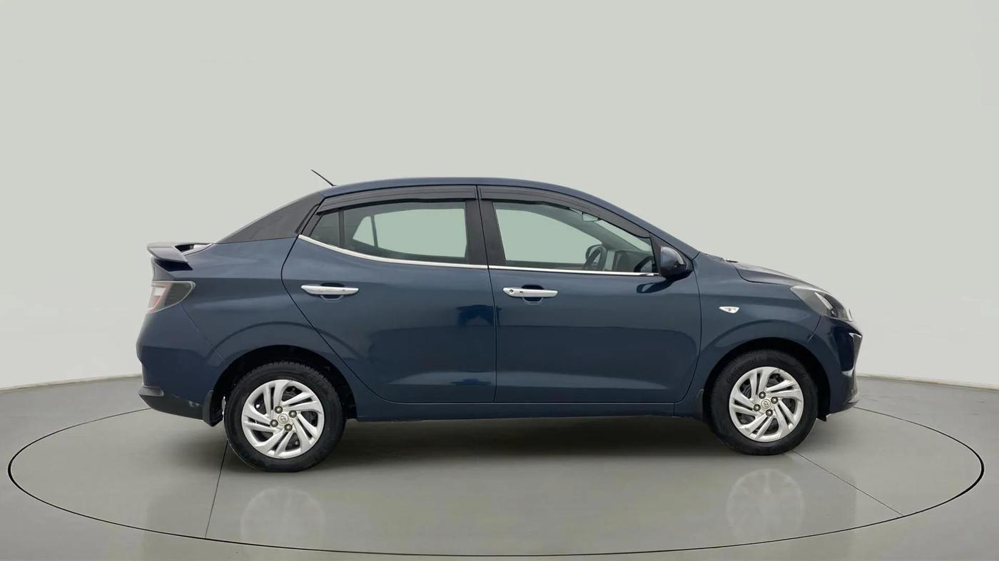 2022 Hyundai AURA S 1.2 CNG, CNG, Manual, 22,541 km, Right Side View