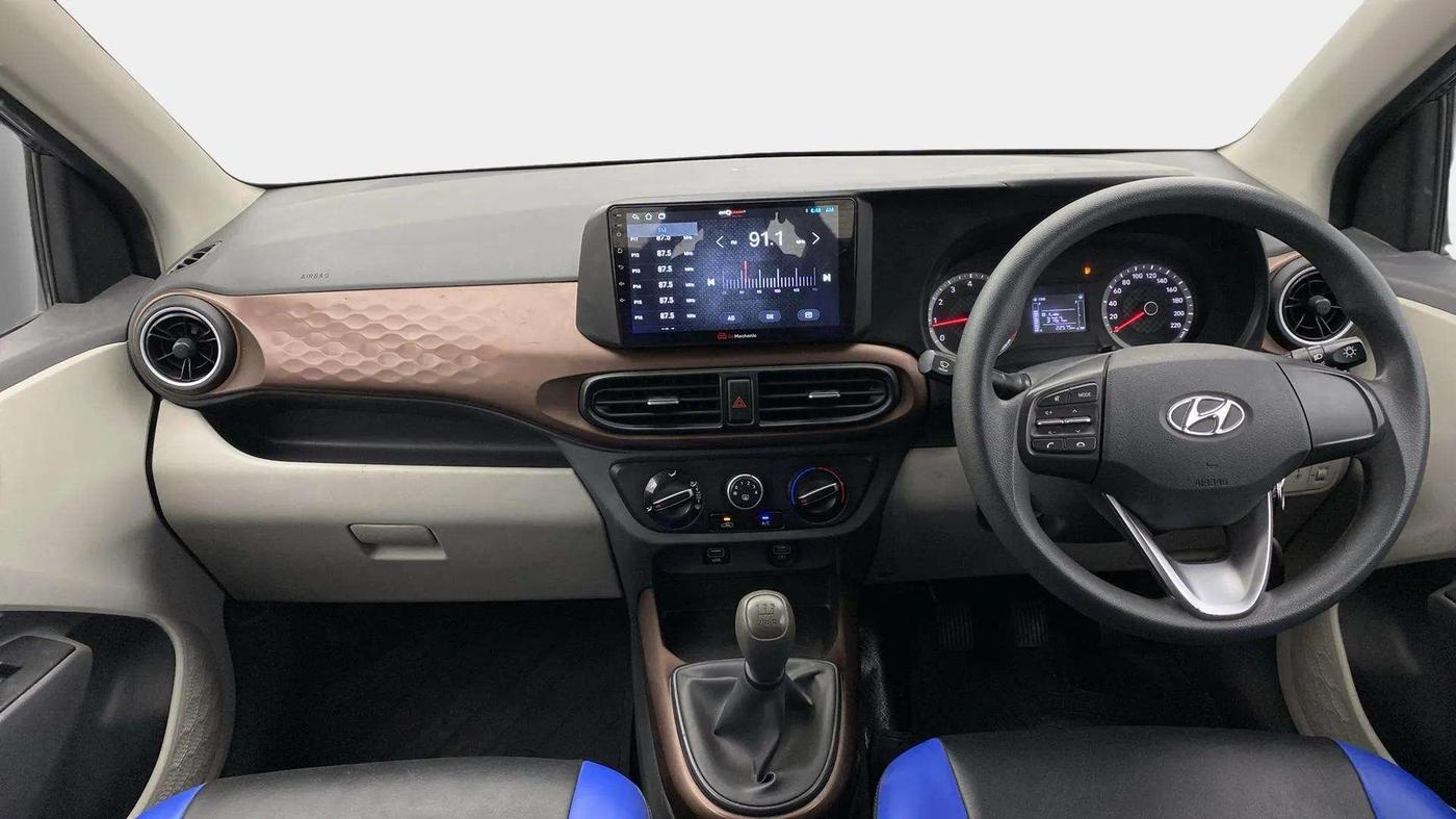 2022 Hyundai AURA S 1.2 CNG, CNG, Manual, 22,541 km, Dashboard