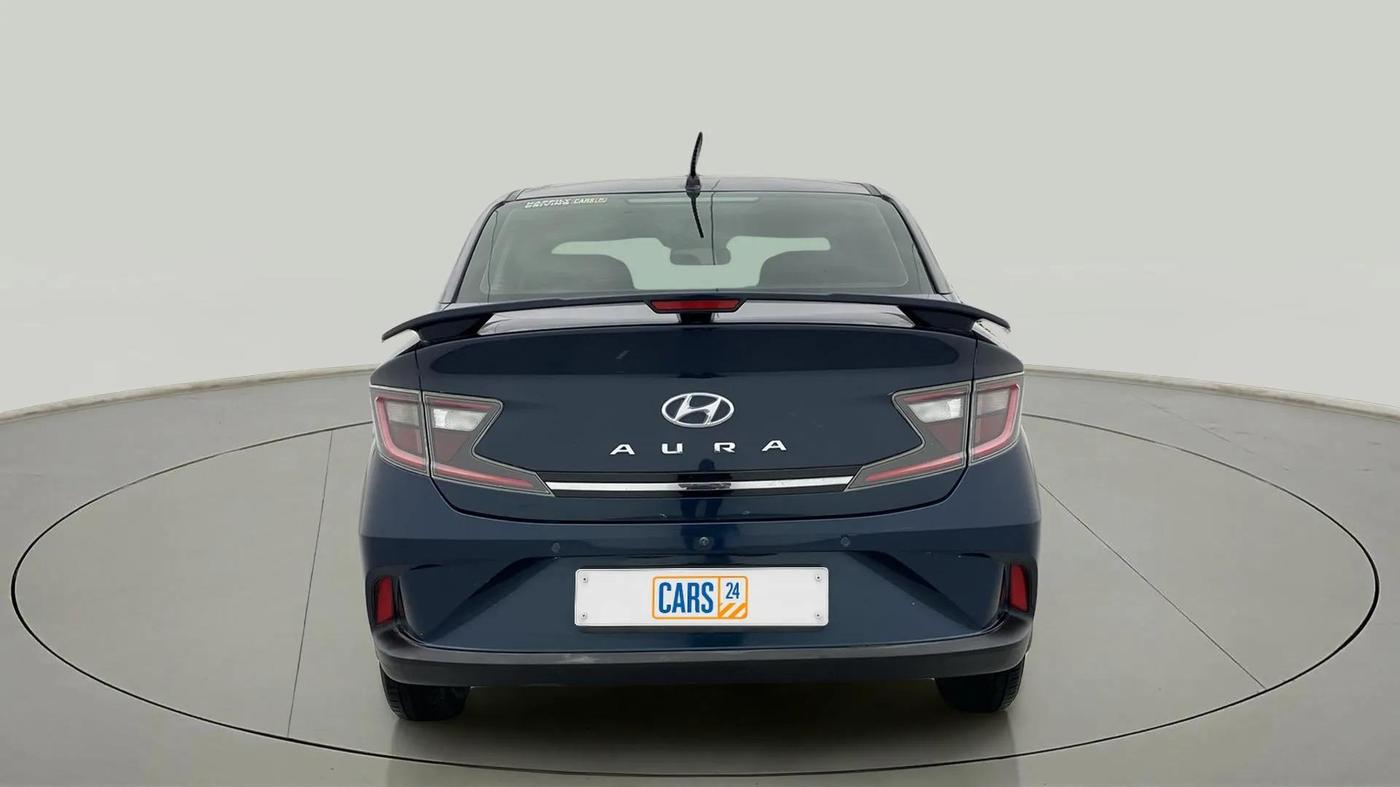 2022 Hyundai AURA S 1.2 CNG, CNG, Manual, 22,541 km, Back/Rear