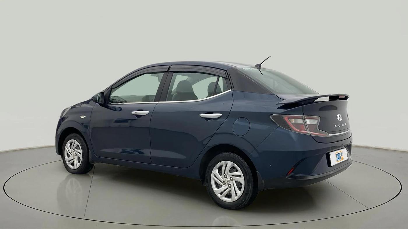 2022 Hyundai AURA S 1.2 CNG, CNG, Manual, 22,541 km, Left Back Diagonal