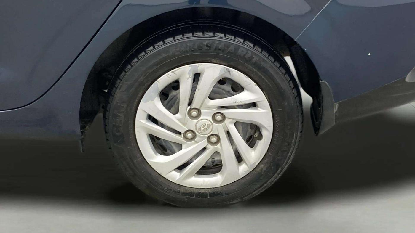 2022 Hyundai AURA S 1.2 CNG, CNG, Manual, 22,541 km, Left Rear Wheel