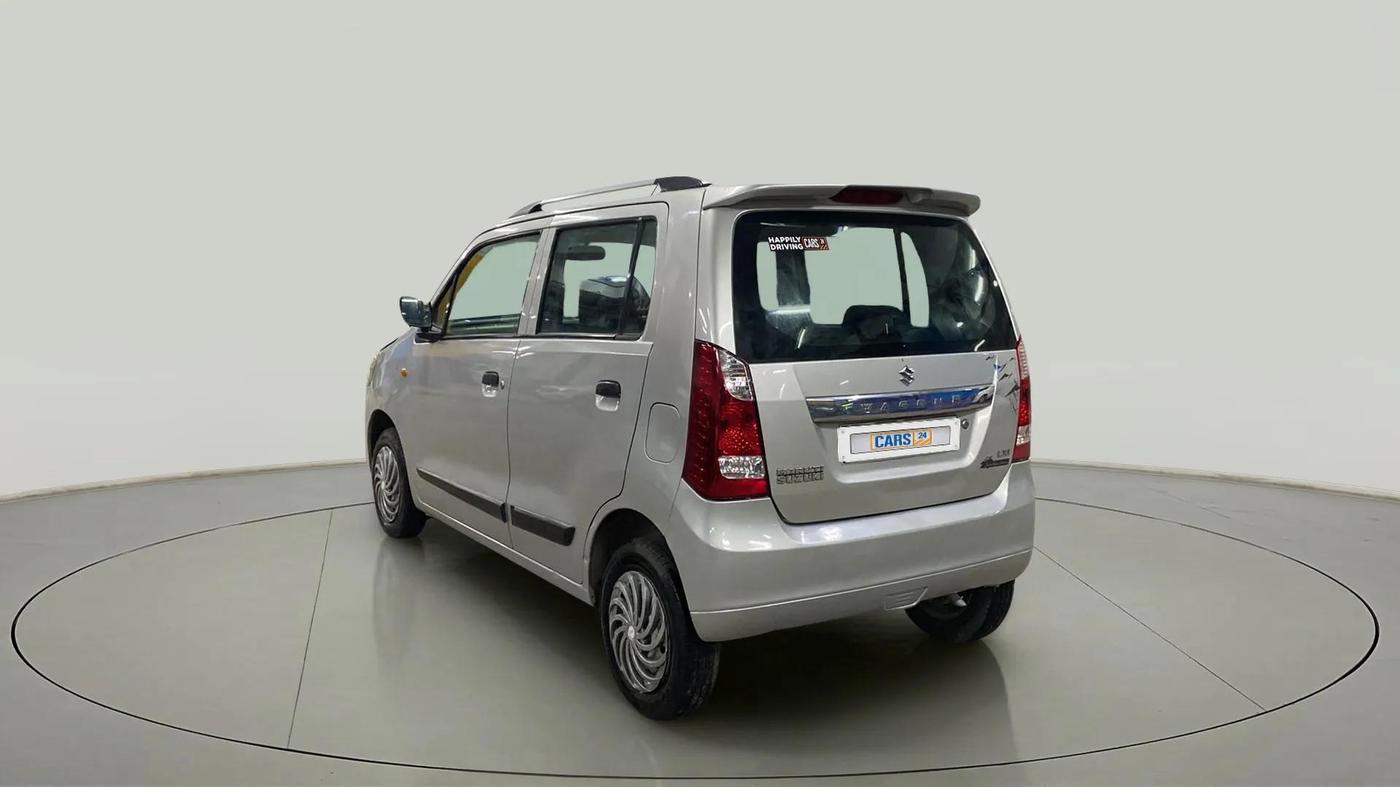 2013 Maruti Wagon R 1.0 LXI, Petrol, Manual, 46,355 km, Left Back Diagonal