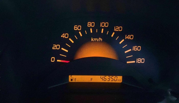 2013 Maruti Wagon R 1.0 LXI, Petrol, Manual, 46,342 km, Odometer Image