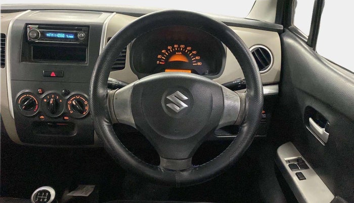 2013 Maruti Wagon R 1.0 LXI, Petrol, Manual, 46,342 km, Steering Wheel Close Up