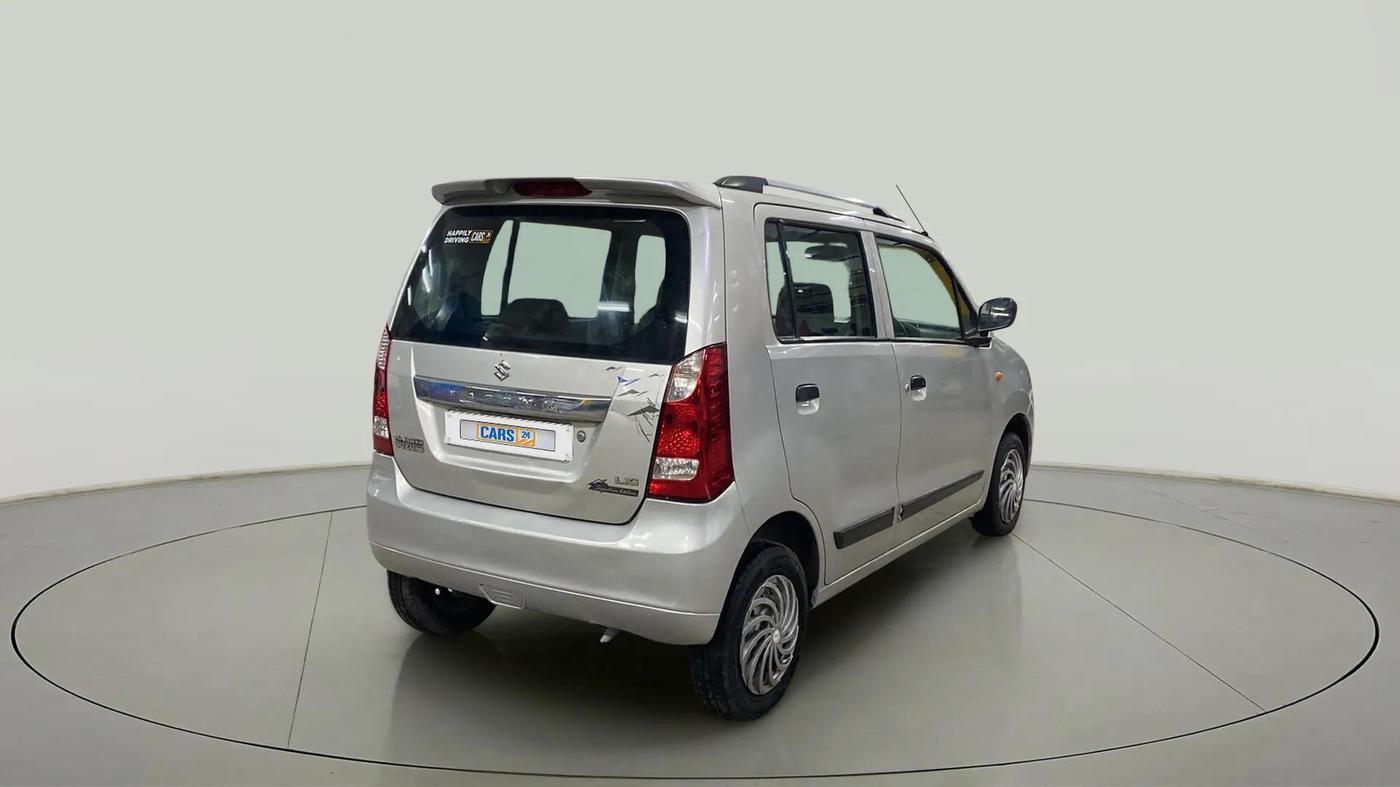 2013 Maruti Wagon R 1.0 LXI, Petrol, Manual, 46,355 km, Right Back Diagonal