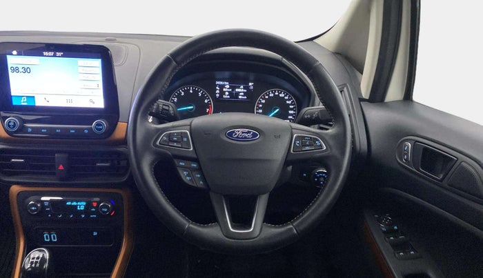 2021 Ford Ecosport TITANIUM 1.5 SPORTS(SUNROOF) PETROL, Petrol, Manual, 24,301 km, Steering Wheel Close Up