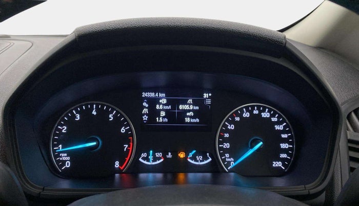 2021 Ford Ecosport TITANIUM 1.5 SPORTS(SUNROOF) PETROL, Petrol, Manual, 24,301 km, Odometer Image